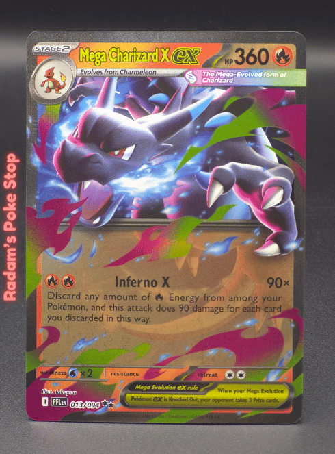 Mega Charizard x ex #013 Phantasmal Flames DR