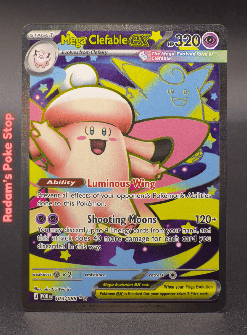Mega Clefable ex #103 Perfect Order UR