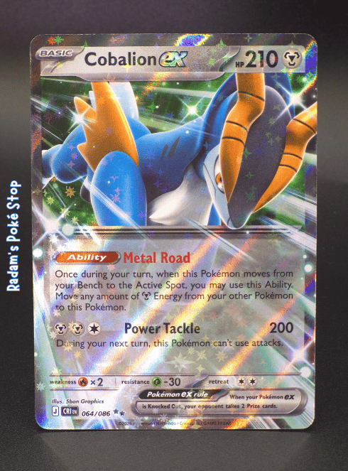 Cobalion ex #064 CRI Chaos Rising DR