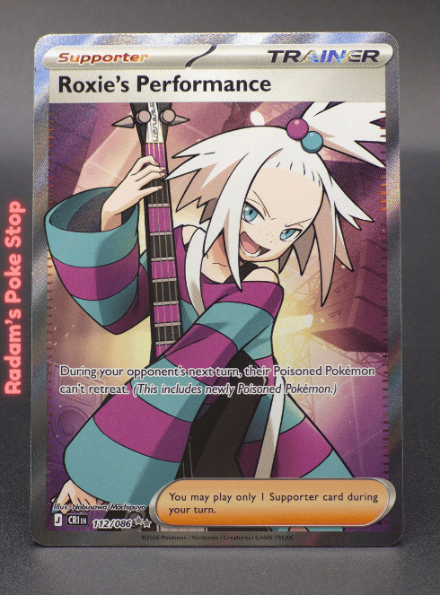 Roxie's Performance #112 CRI Chaos Rising UR