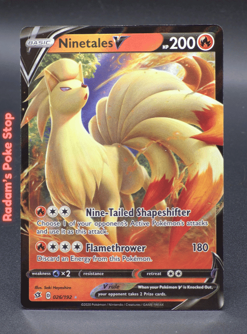 Ninetales V #026 Rebel Clash UR