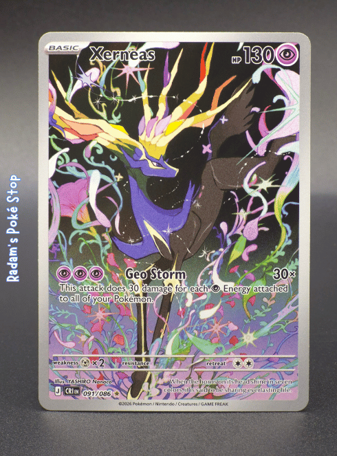 Xerneas #091 CRI Chaos Rising IR