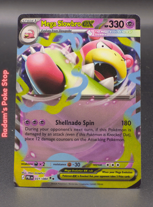 Mega Slowbro ex #031 Pitch Black DR