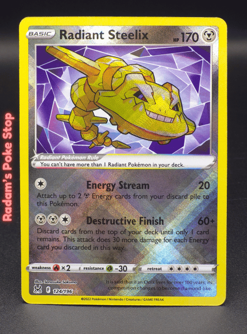 Radiant Steelix #124 Lost Origin