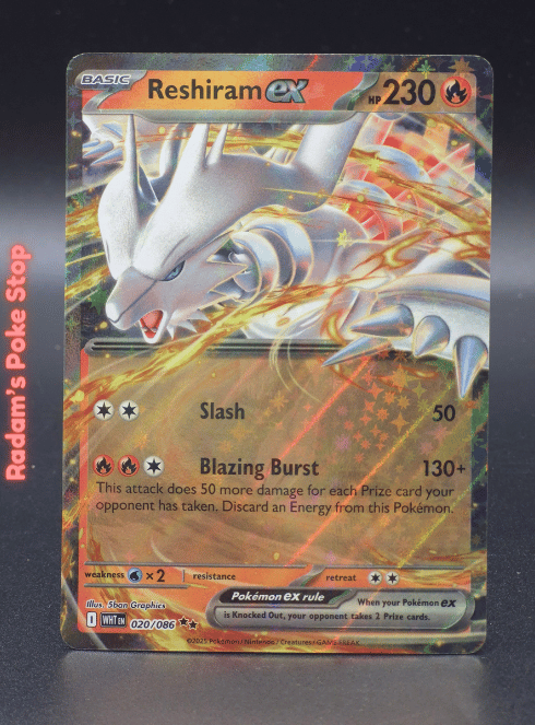Reshiram ex #020 White Flare DR