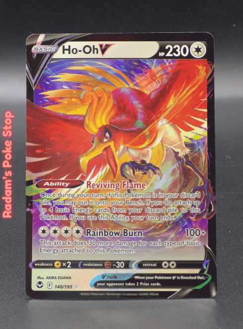 Ho-oh V #140 Silver Tempest UR