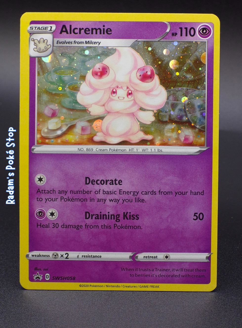 Alcremie #SWSH058 Promo