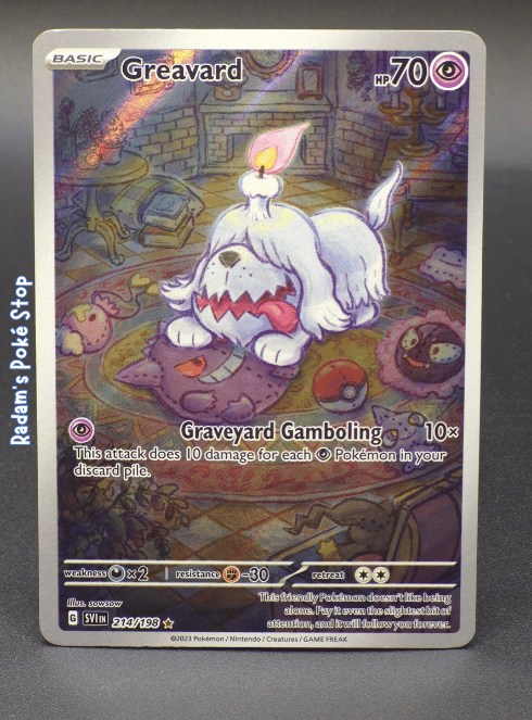 Greavard #214 Scarlet & Violet Base IR