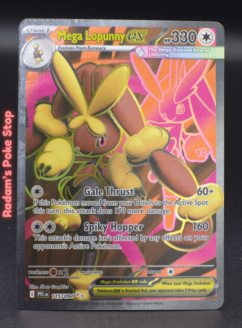 Mega Lopunny ex #115 Phantasmal Flames UR