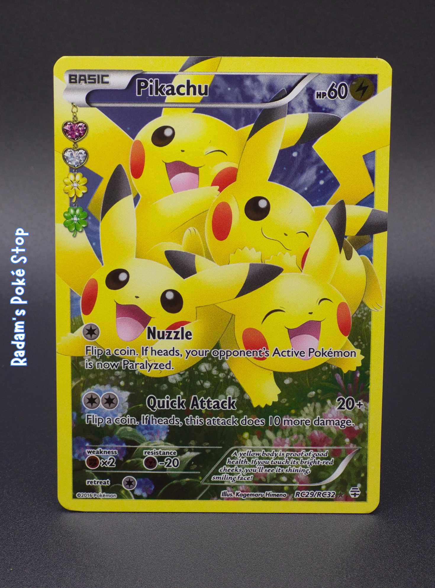 Pikachu EX #RC29 Generations