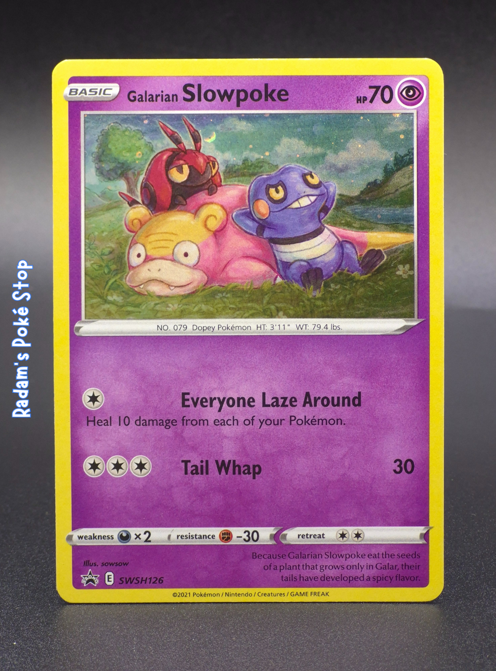 Galarian Slowpoke #SWSH126 Promo