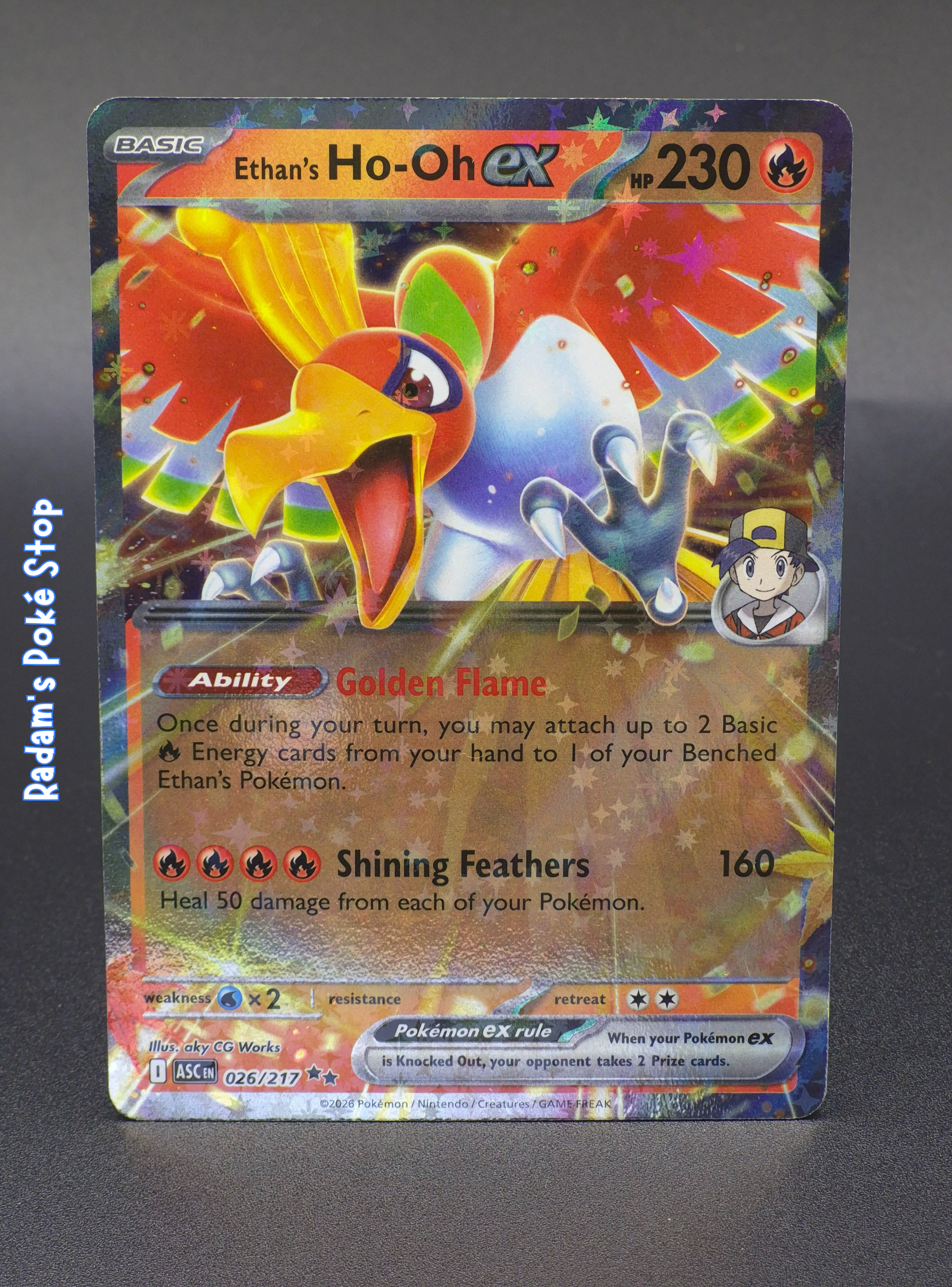 Ethan's Ho-oh ex #26 DR Ascended Heroes