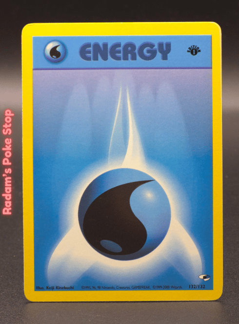 1st Ed Basic Water Energy #132 Gym Heroes