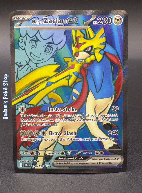 Hop's Zacian ex #176 Journey Together UR
