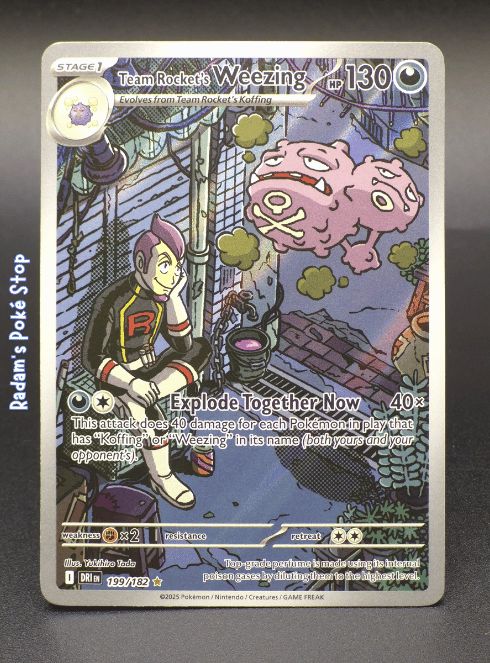 Team Rocket's Weezing #199 IR Destined Rivals