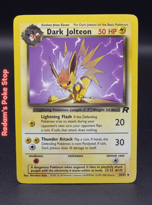 Dark Jolteon #38 Team Rocket