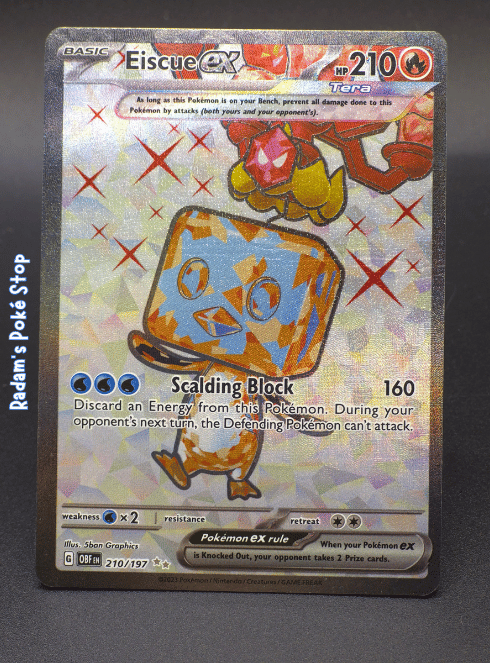 Eiscue ex #210, Obsidian Flames UR