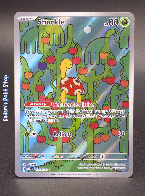 Shuckle #136 IR Mega Evolution