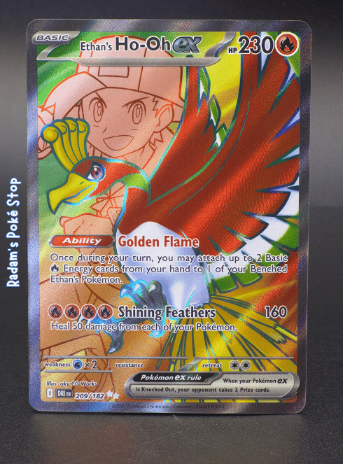 Ethan's Ho-oh ex #209 UR Destined Rivals