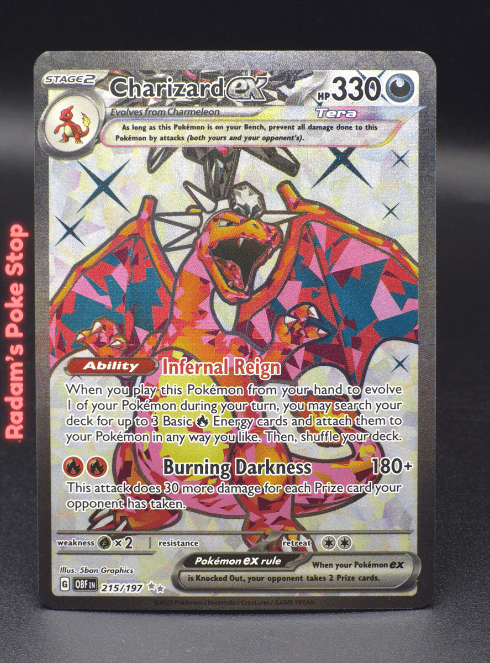 Charizard ex #215 Obsidian Flames UR