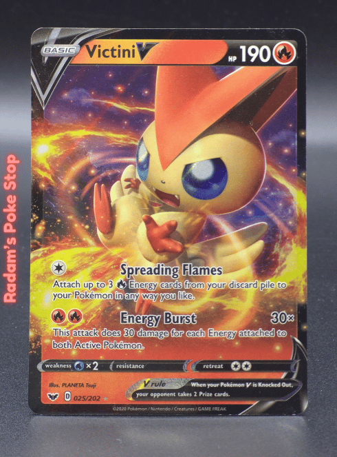 Victini V #025 Sword & Shield Base UR