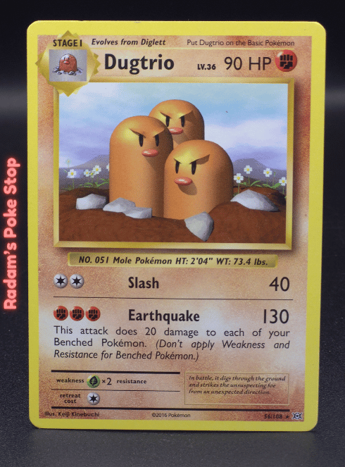 Dugtrio #56 XY Evolutions