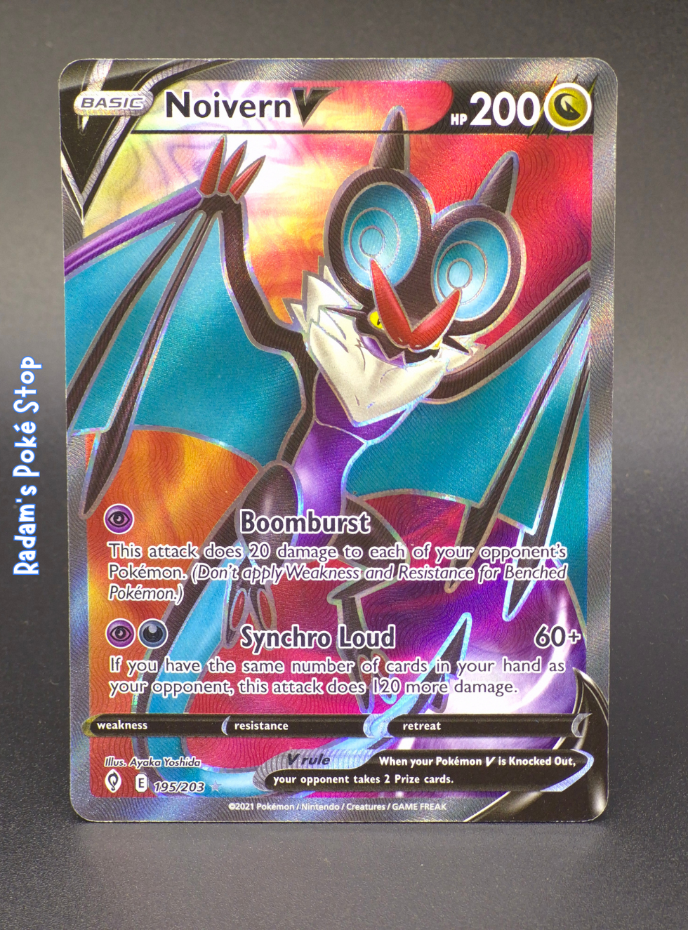 Noivern V #195 Evolving Skies UR