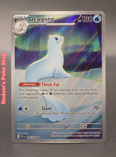 Dewgong #097 IR Phantasmal Flames