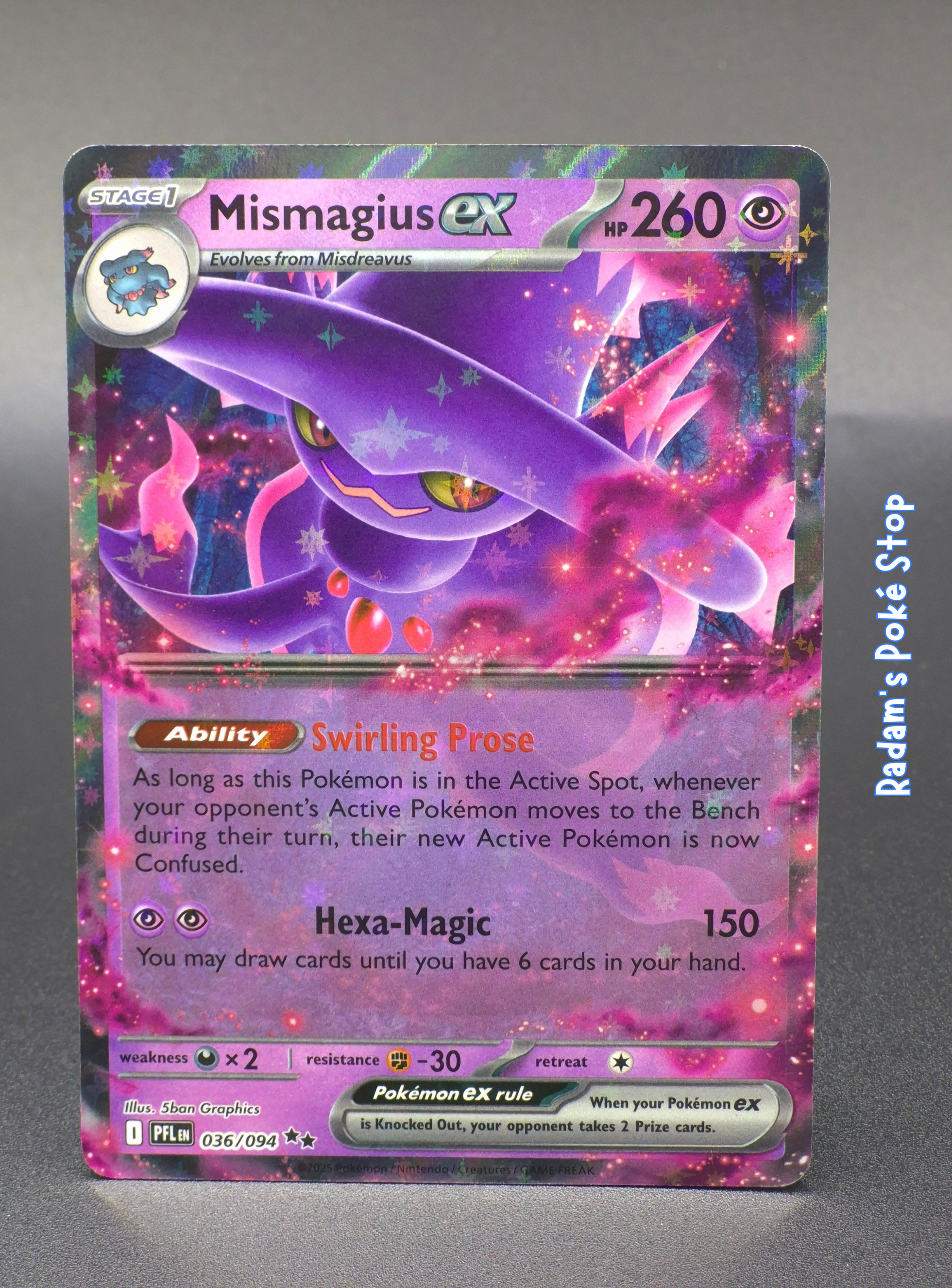 Mismagius ex #36 Phantasmal Flames DR