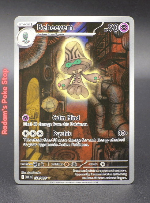 Beheeyem #121 IR Black Bolt