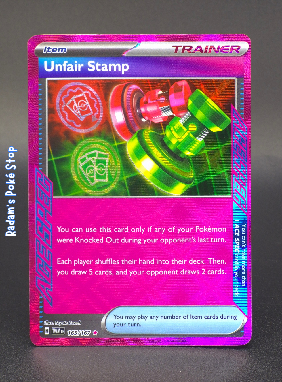 ACE TWM 165_167 Unfair Stamp.png