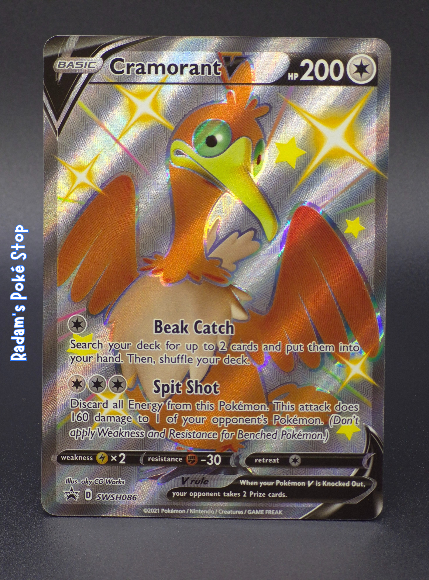 Cramorant V #SWSH086 Shining Fates Promo