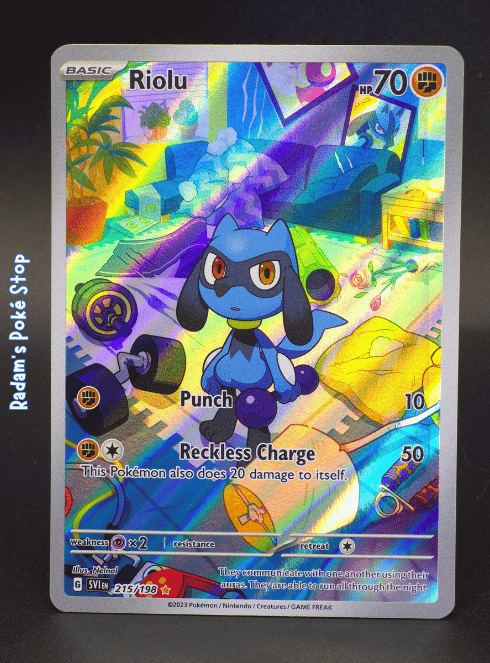 Riolu #215 Scarlet & Violet Base IR