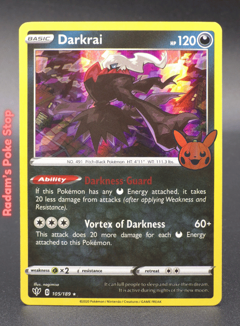 Darkrai #105 Trick or Trade Set 2022