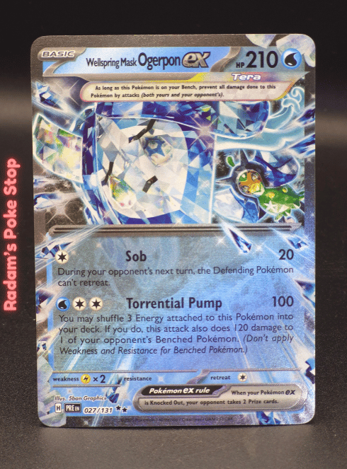 Wellspring Mask Ogerpon ex #027 Prismatic Evolutions DR