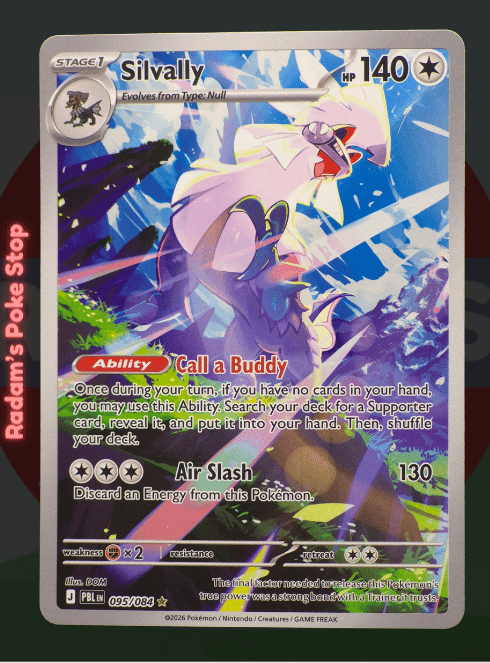Silvally #095 Pitch Black IR