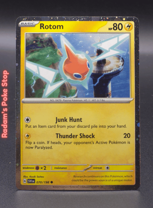Rotom #070 SV Base Promo Cosmos Holo