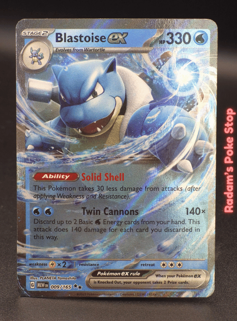 Blastoise ex #009 151 DR