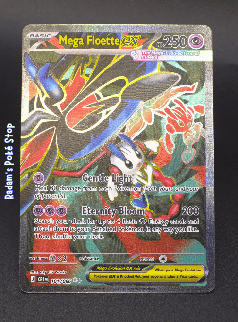 Mega Floette ex #101 CRI Chaos Rising UR