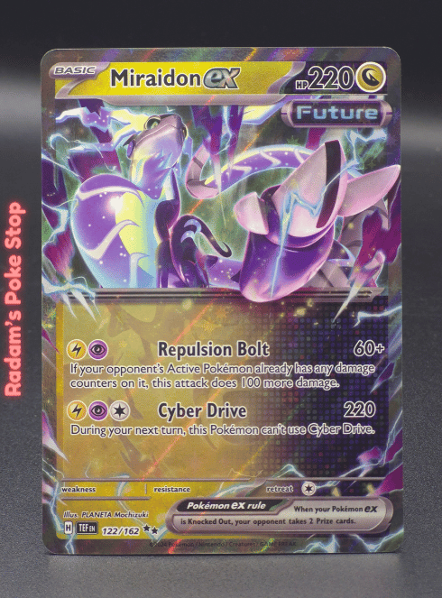 Miraidon ex #122 Temporal Forces DR