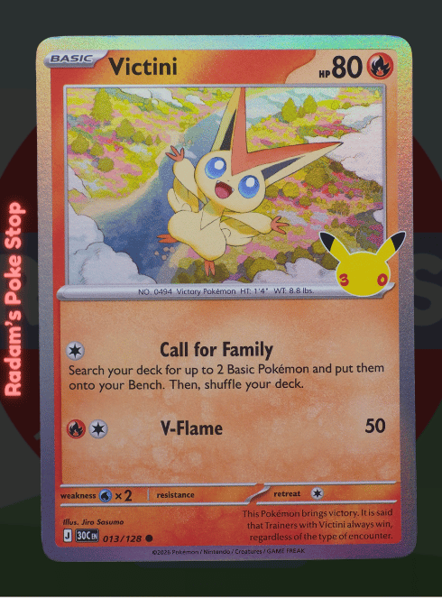 Victini #013 30th Celebrations 30C