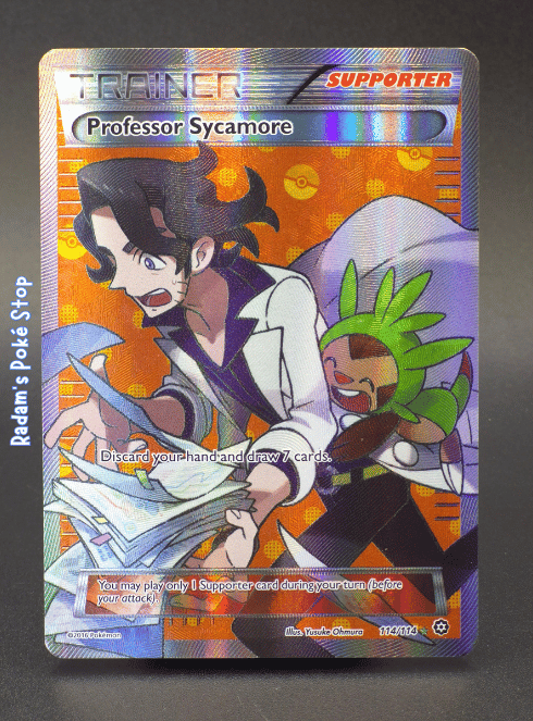 Professor Sycamore #114 XY Steam Siege