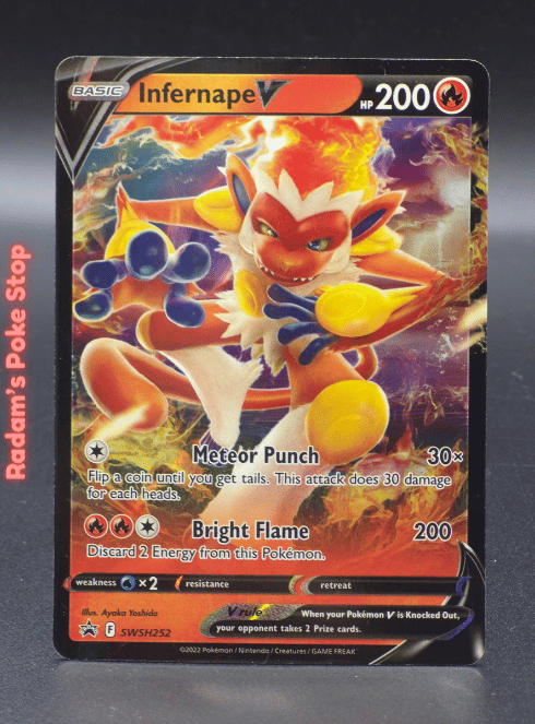 Infernape V #SWSH252 Promo