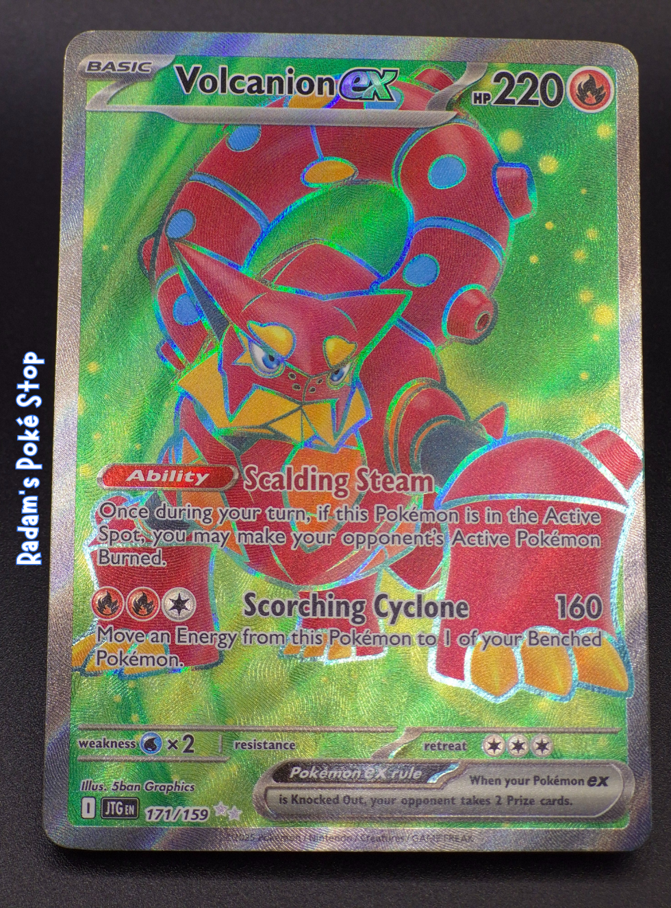 Volcanion ex #171 Journey Together UR