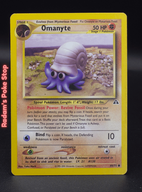 Omanyte #60 Neo Discovery