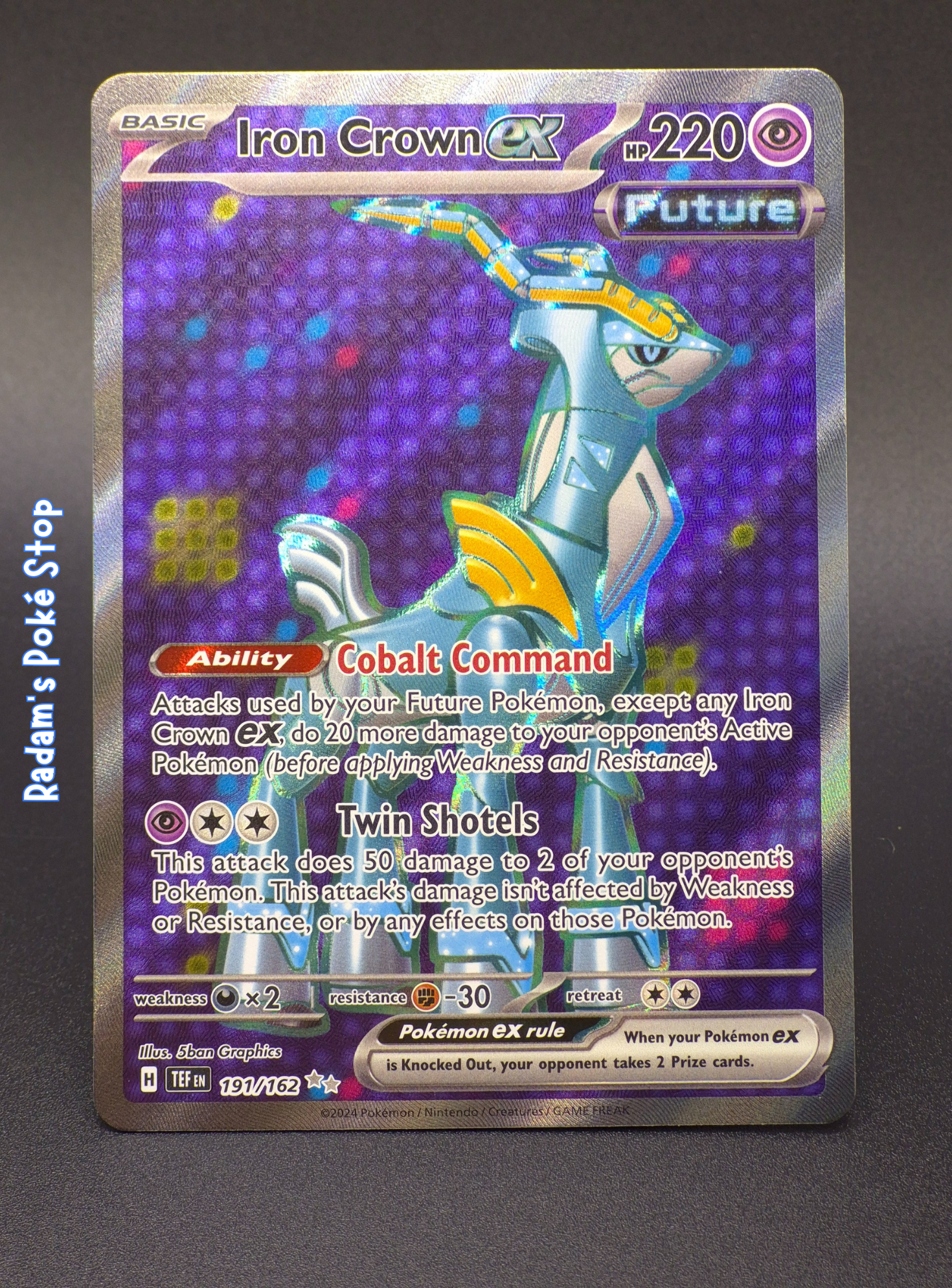 Iron Crown ex #191 Temporal Forces FA