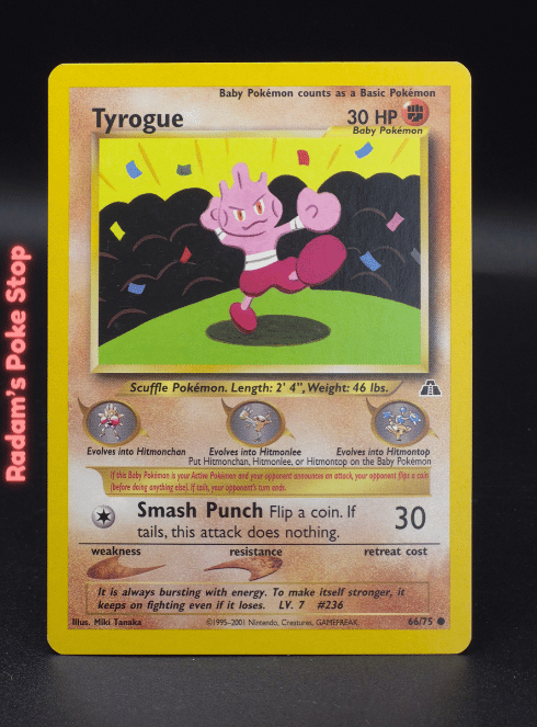 Tyrogue #66 Neo Discovery