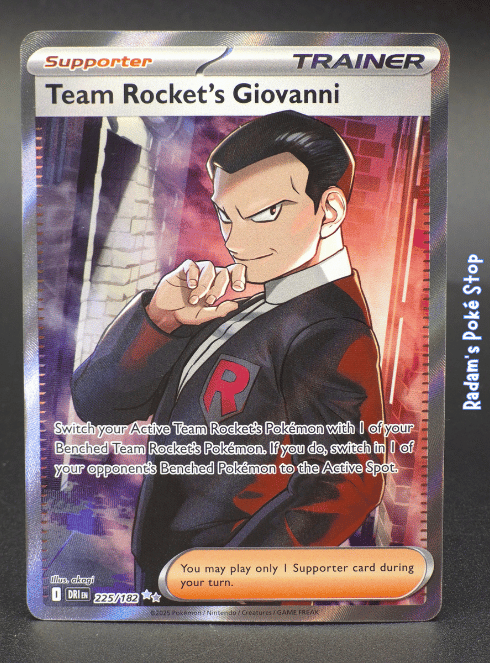 Team Rocket's Giovanni #225 UR Destined Rivals
