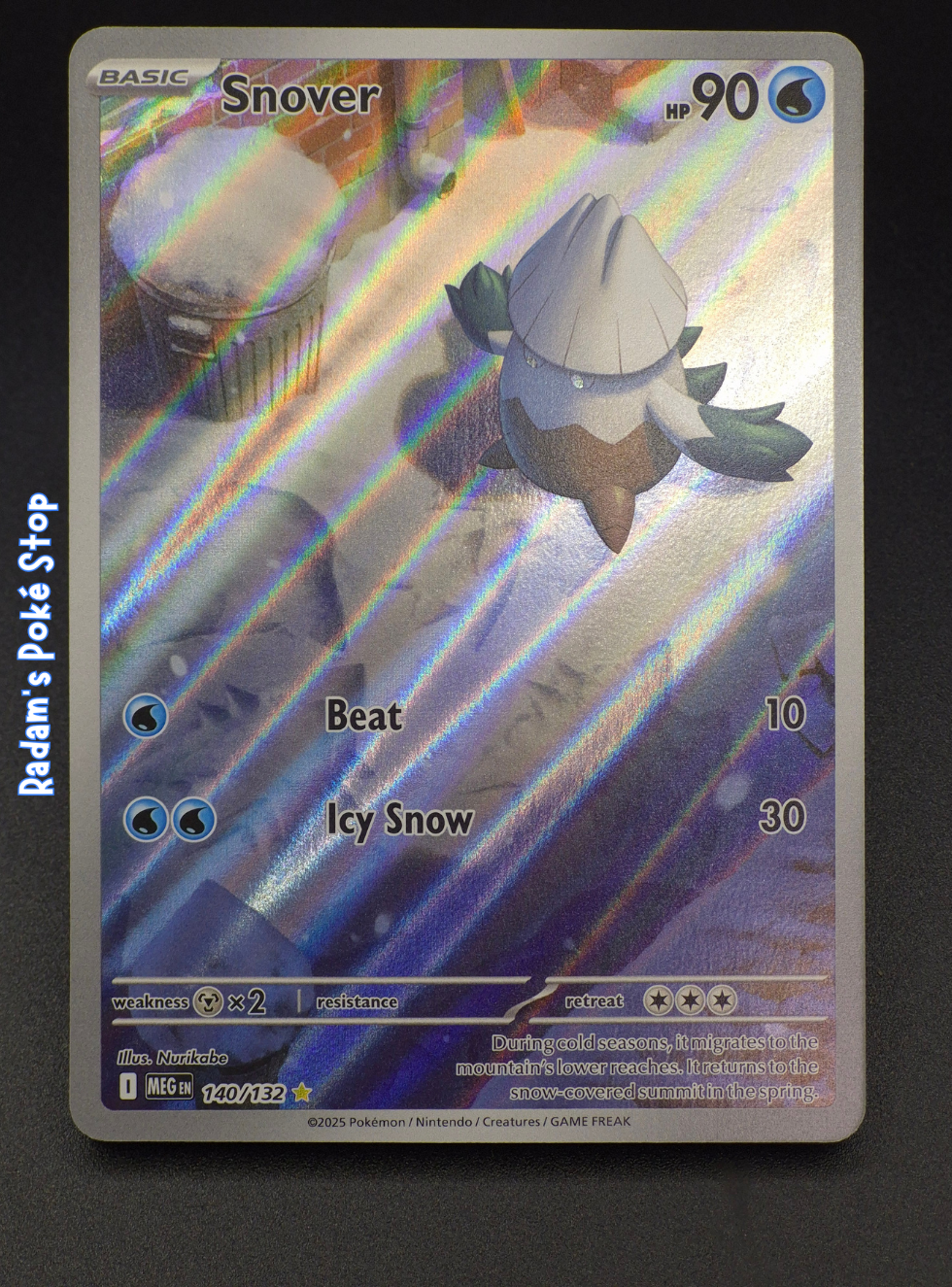 Snover #140 IR Mega Evolutions