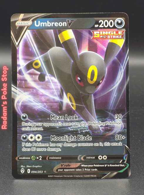 Umbreon V #094 Evolving Skies UR